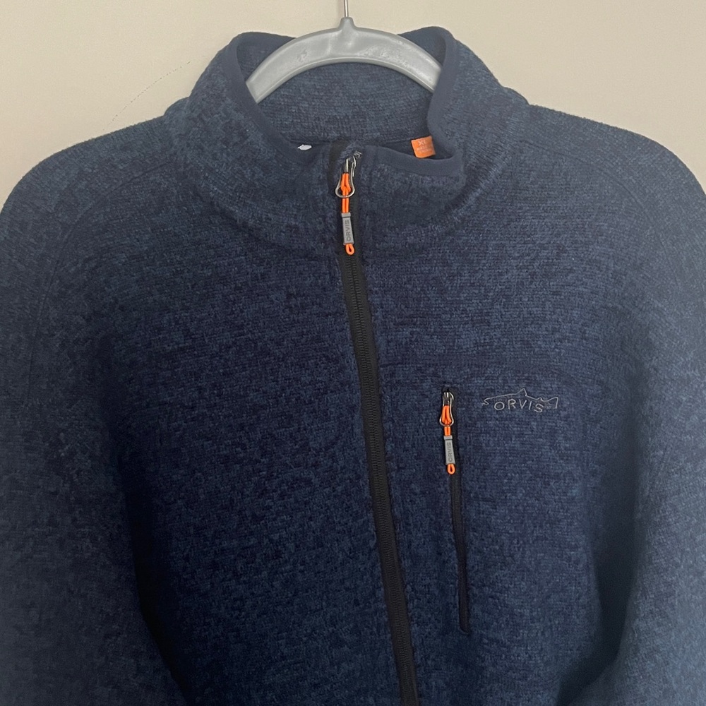 XL, Orvis, Trout Bum Zip Fleece
